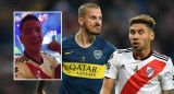 Driussi, gesto de Benedetto a Montiel, River vs. Boca