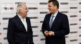 Sergio Massa junto a Hugo Quintana