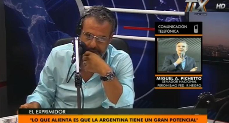 Miguel Angel Pichetto en El Exprimidor (Radio Latina)