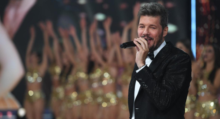 Marcelo Tinelli en la final del Bailando 2018 (Prensa)