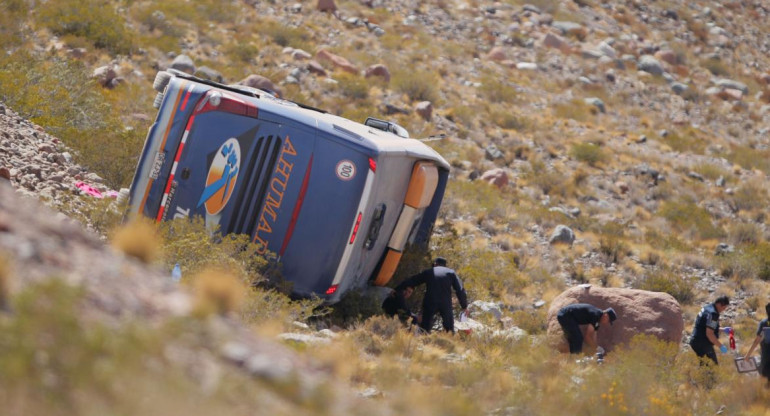 Accidente fatal en Uspallata, Mendoza