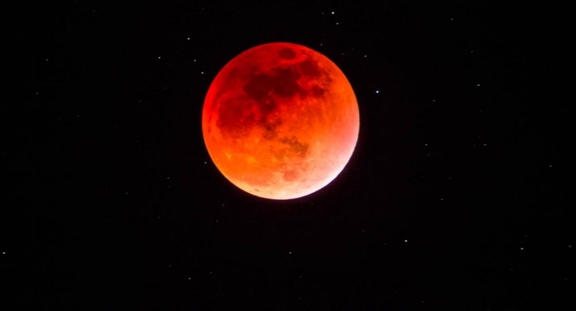 Superluna rojo - Eclipse enero