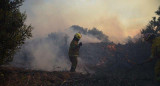 Incendio Villa Gesell - Imágenes