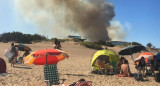 Incendio en Villa Gesell, NA