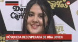 Michelle Médula, joven desaparecida en Palermo