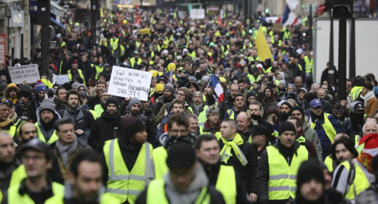 Manifestaciones chalecos amarillos - París