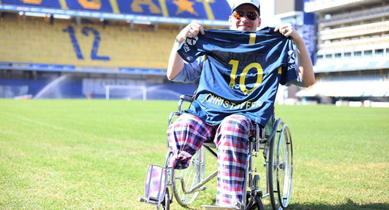 Turista sueco que le amputaron la pierna por hecho de inseguridad en La Bombonera