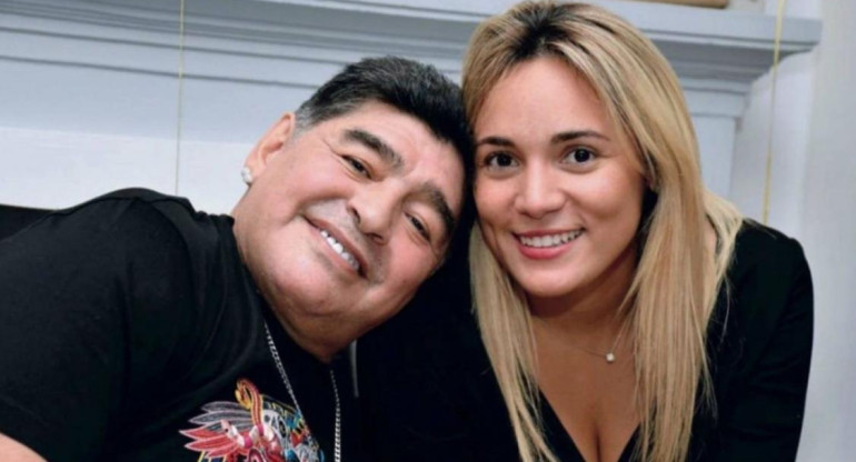 Diego Maradona y Rocío Oliva 