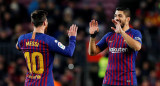 Barcelona vs Leganés Messi y Suárez - Reuters