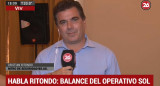 Cristian Ritondo: balance del Opertaivo Sol