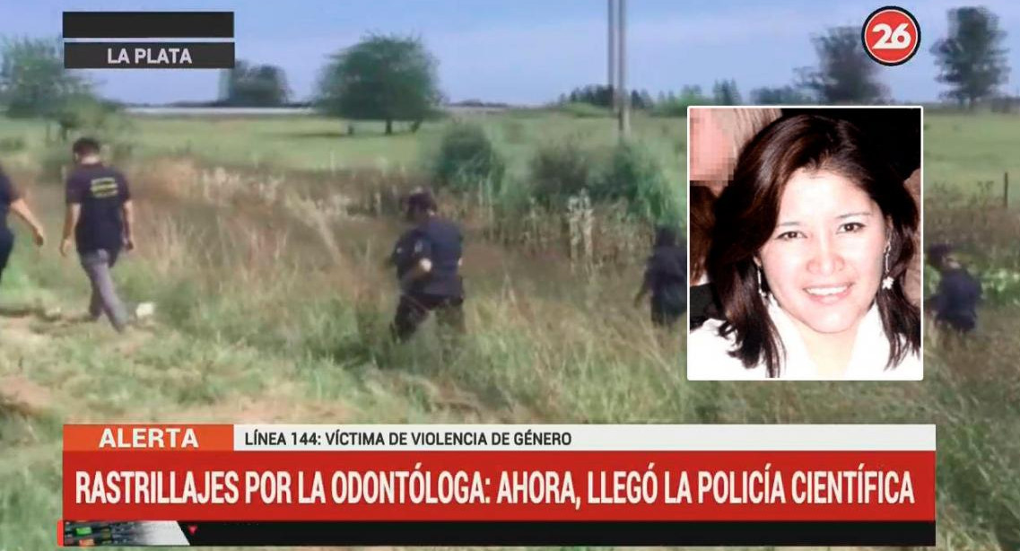 Rastrillajes de búsqueda de Gisella Solís Calle, odontóloga desaparecida (Canal 26)