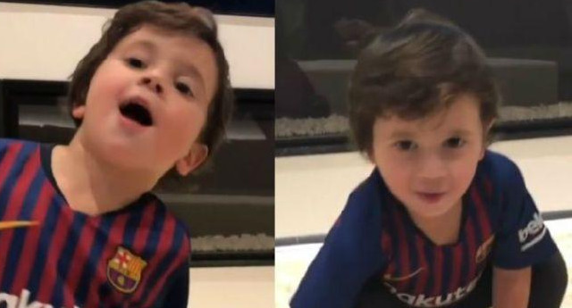 Mateo Messi - video viral