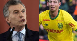 Mauricio Macri, Emiliano Sala