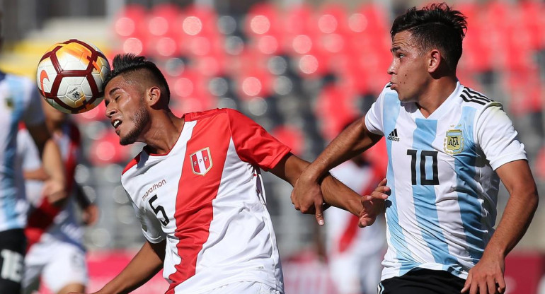 Sudamericano sub 20 - Argentina vs Perú