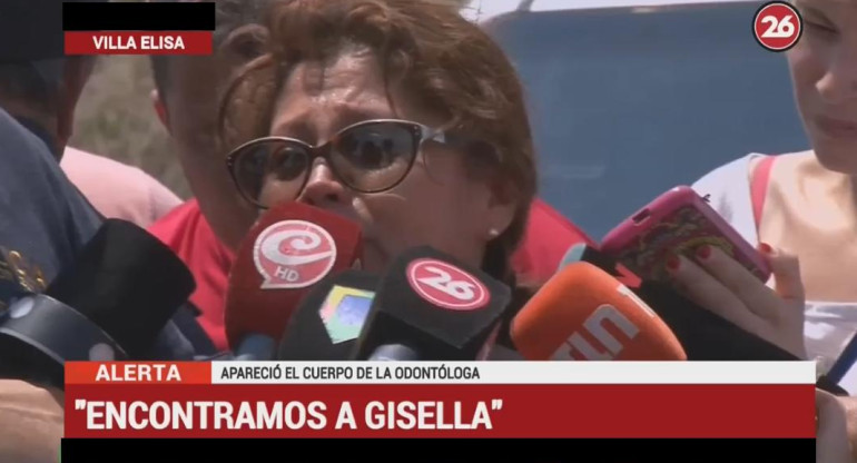 Hermana de Gissela - Odontóloga asesinada Canal 26