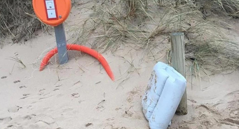 Emiliano Sala, los asientos de avión que aparecieron en una playa