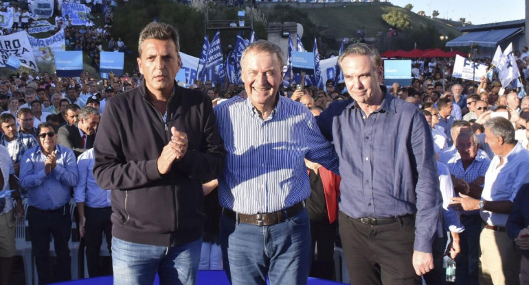 Lanzamiento de Alternativa Federal en Mar del Plata, Sergio Massa, Miguel Ángel Pichetto, Juan Schiaretti  NA