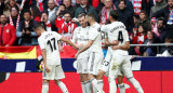 La Liga: Festejo del Real Madrid ante el Atlético Madrid