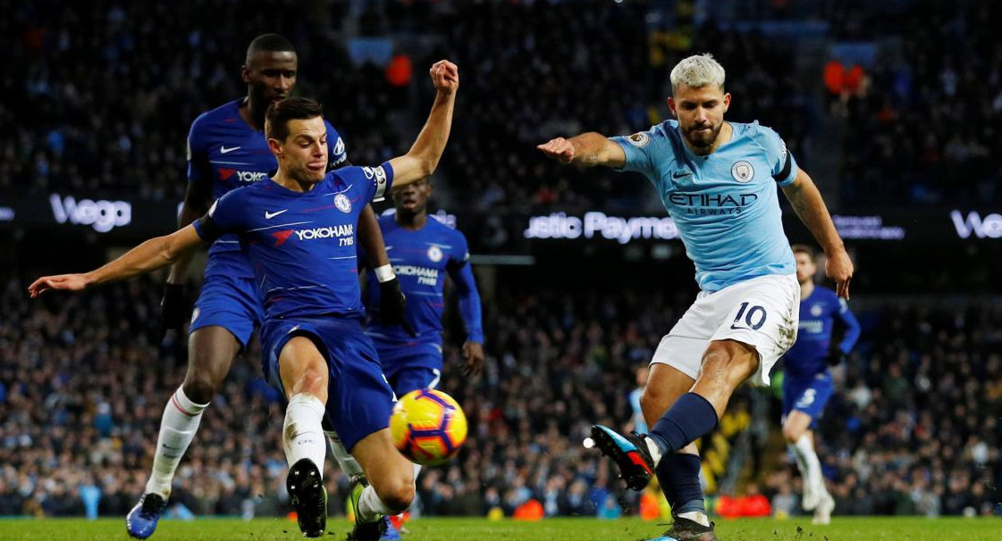 Manchester City vs. Chelsea, Premier League, Sergio Agüero