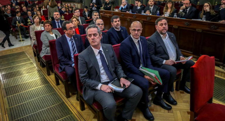Juicio contra independentistas catalanes - Reuters