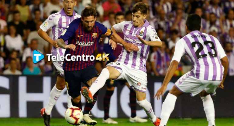 Barcelona vs. Real Valladolid - En vivo por Telecentro 4K - La Liga