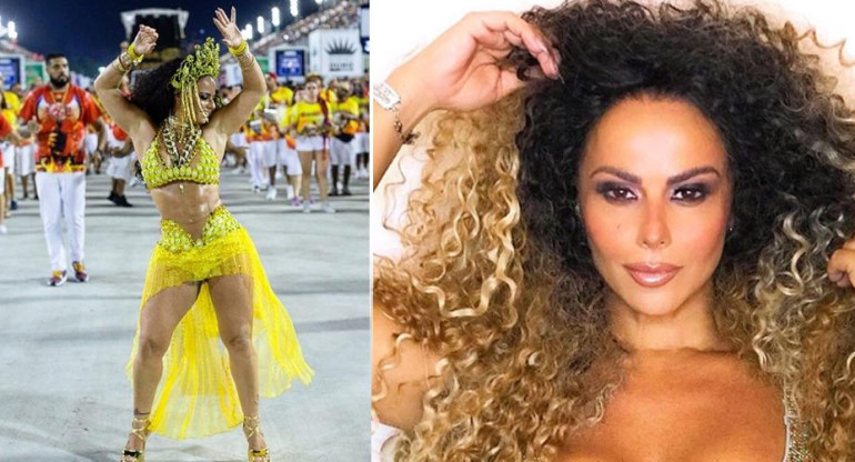 Vivianne Araujo, Carnaval de Brasil, escola do Samba Salgueiro, espectáculos