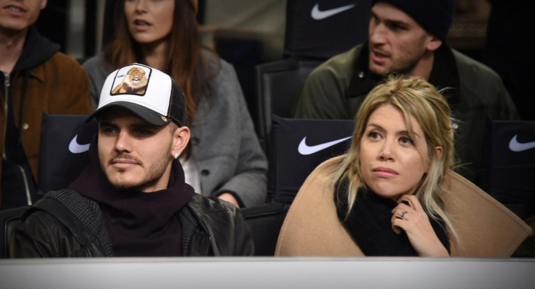 Mauro Icardi y Wanda Nara, Inter, fútbol, deportes, Reuters