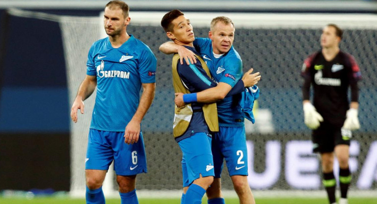 Zenit venció a Fenerbahce por Europa League, deportes, fútbol, Reuters