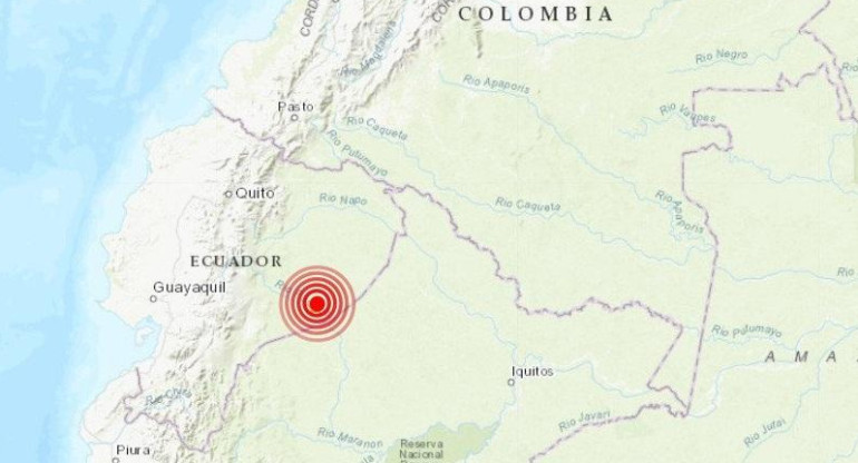 Sismo en Ecuador con réplicas en Perú y Colombia