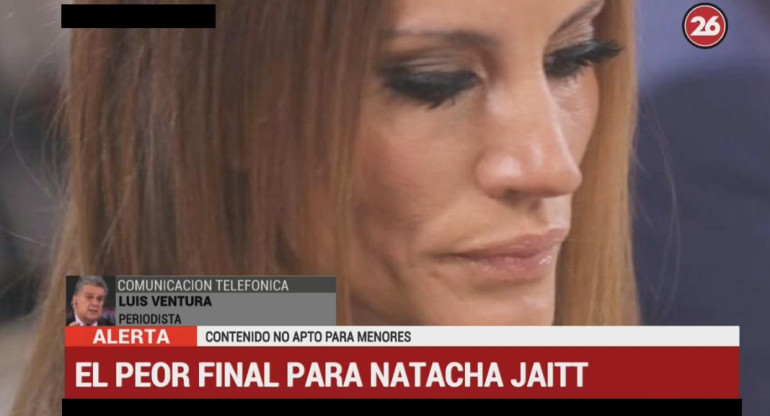 Luis Ventura en Canal 26 - Muerte de Nacha Jaitt
