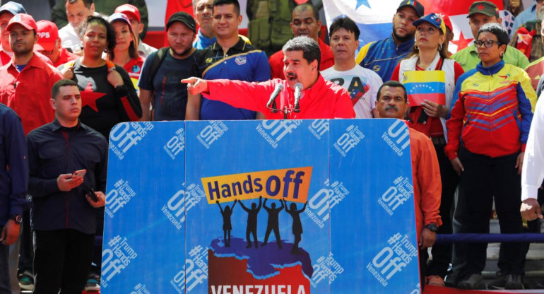 Nicolás Maduro en Venezuela (Reuters)