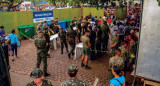 Centro de acogida en la frontera entre Brasil y Venezuela