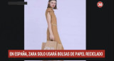 Zara solo usará bolsas de papel reciclado en sus tiendas de España (Canal 26)