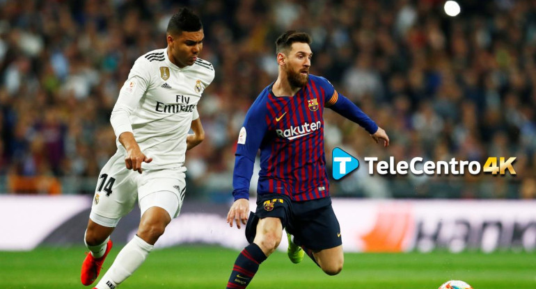 Real Madrid vs. Barcelona en vivo por TeleCentro 4K