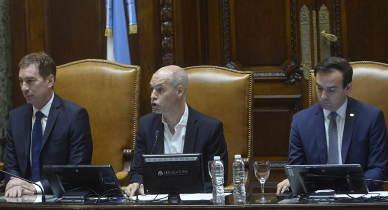 Horacio Rodríguez Larreta abrió sesiones ordinarias en la Legislatura