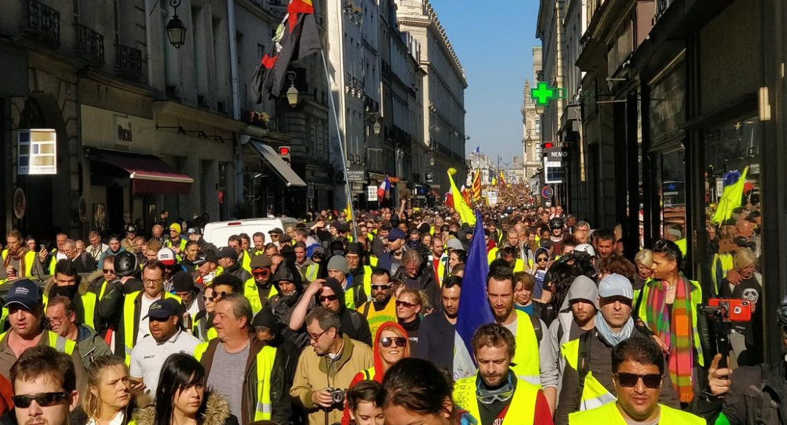 Chalecos amarillos - París