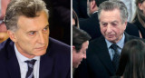 Mauricio Macri y Franco Macri - Fallecimiento padre del presidente