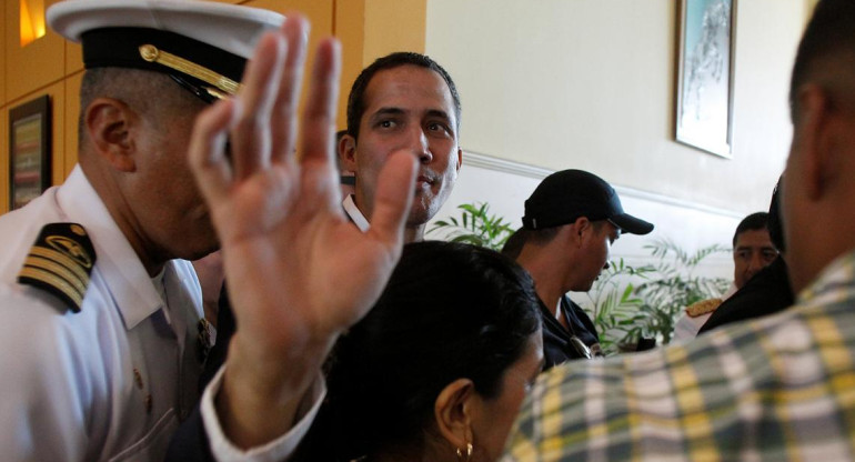 Juan Guaido en viaje hacia Venezuela, política, internacionales, Reuters	