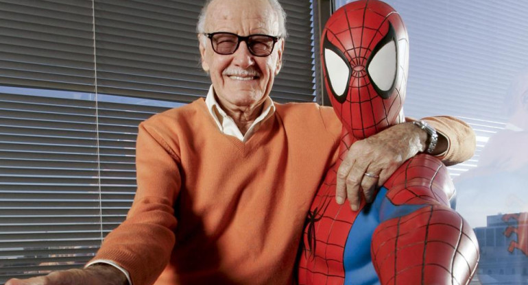 Stan Lee y Spiderman
