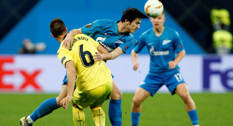Europa League, Zenit vs. Villareal, fútbol, deportes, Reuters