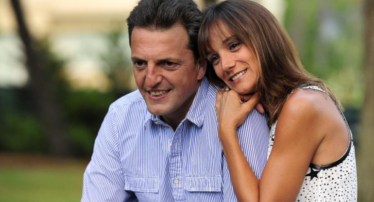 Sergio Massa y Malena Galmarini	