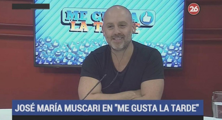 José María Muscari en Me Gusta la Tarde (Canal 26)