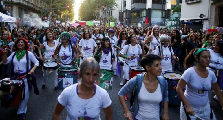 Día de la Mujer - Marcha en Argentina #8M (Reuters)