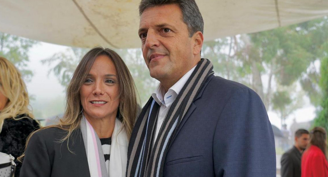Sergio Massa y Malena Galmarini en Vendimia Solidaria, Frente Renovador