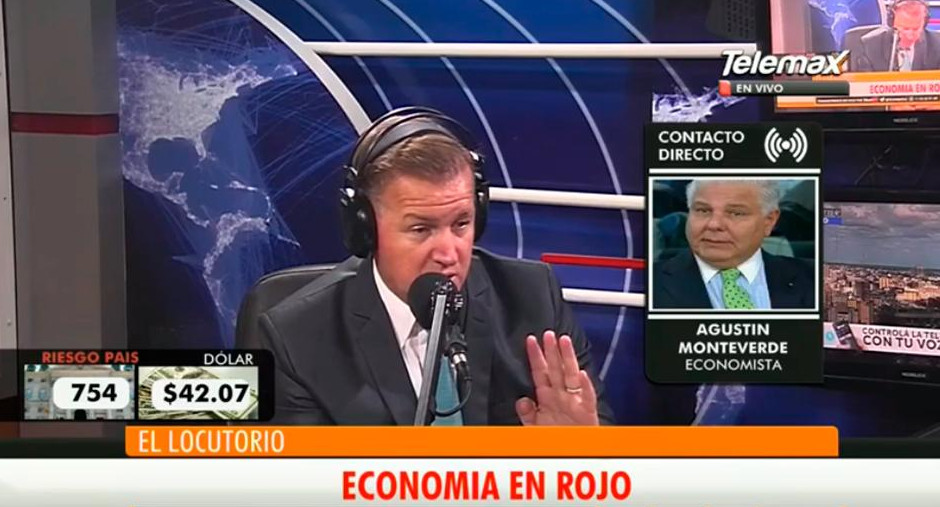 Economía en rojo, Agustín Monteverde, economista, Radio Latina