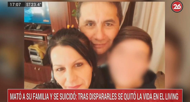 Drama en Almirante Brown: mató a su esposa e hijo y se suicidó, policiales, Canal 26