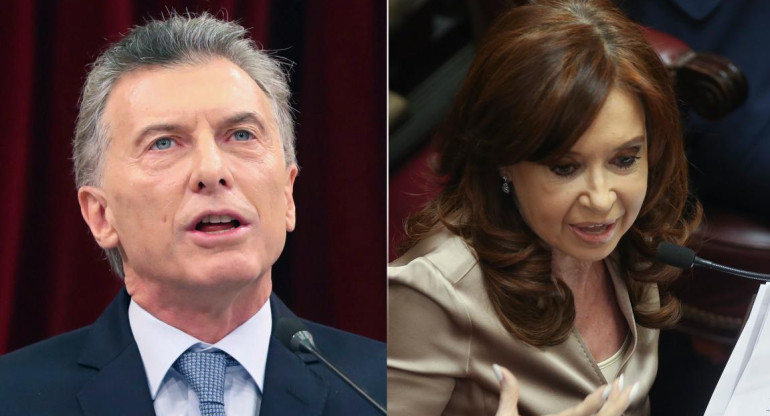 Mauricio Macri y Cristina Kirchner, política, NA