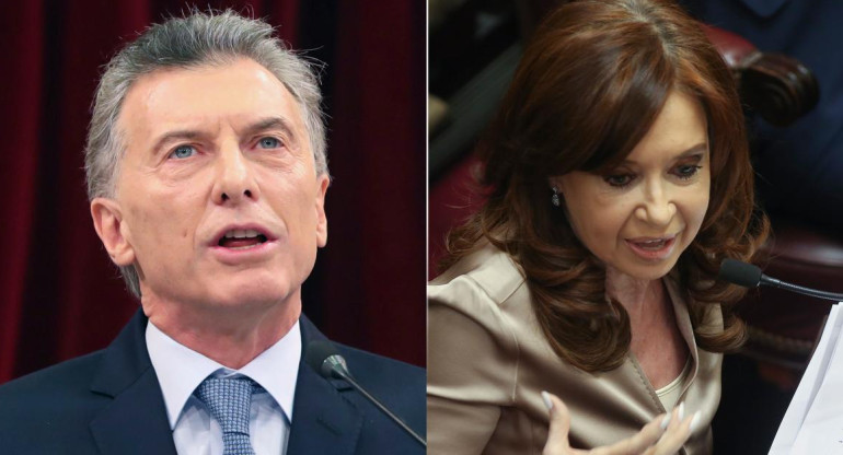 Mauricio Macri y Cristina Kirchner, política, NA