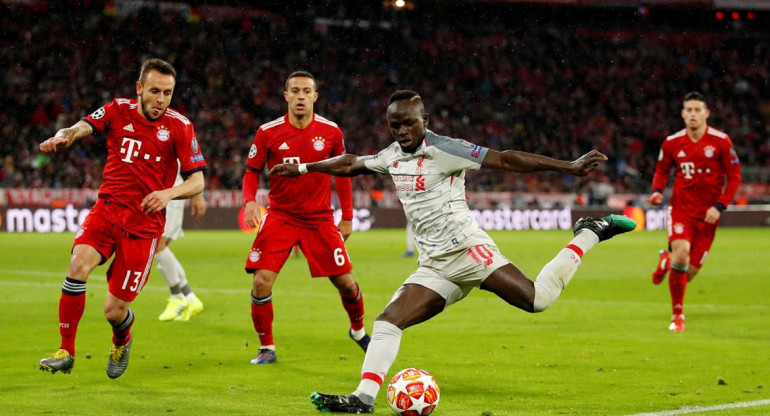 Bayern vs Liverpool -Champions League, Reuters	