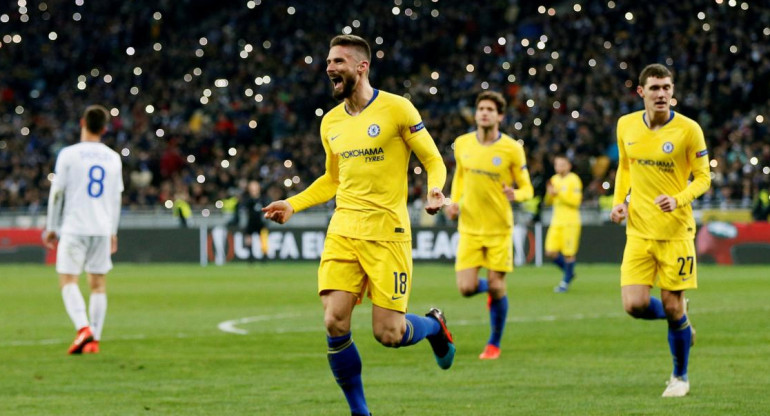 Europa League, Chelsea vs. Dinamo, Reuters	